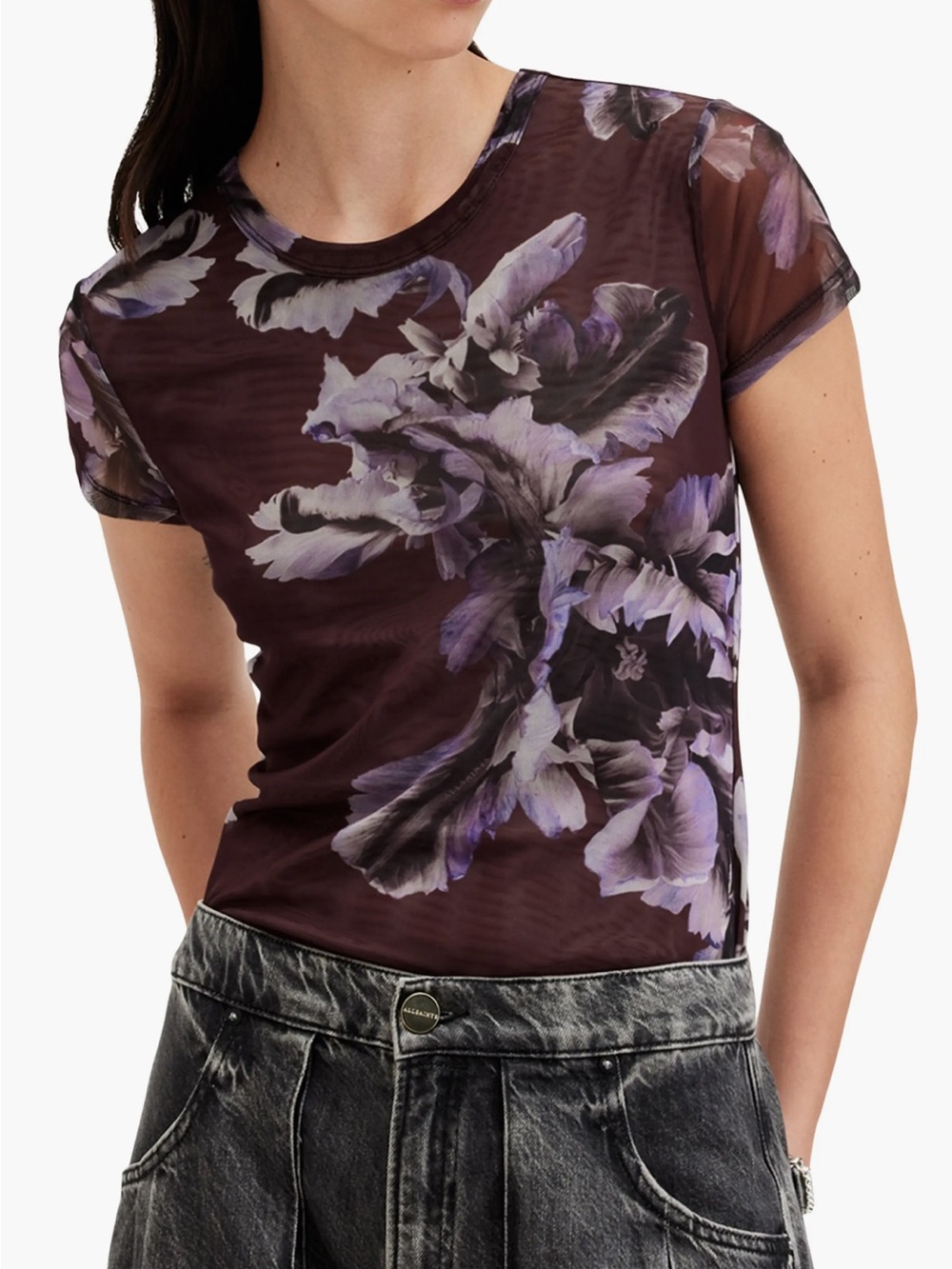 AllSaints Baby Mesh Tee